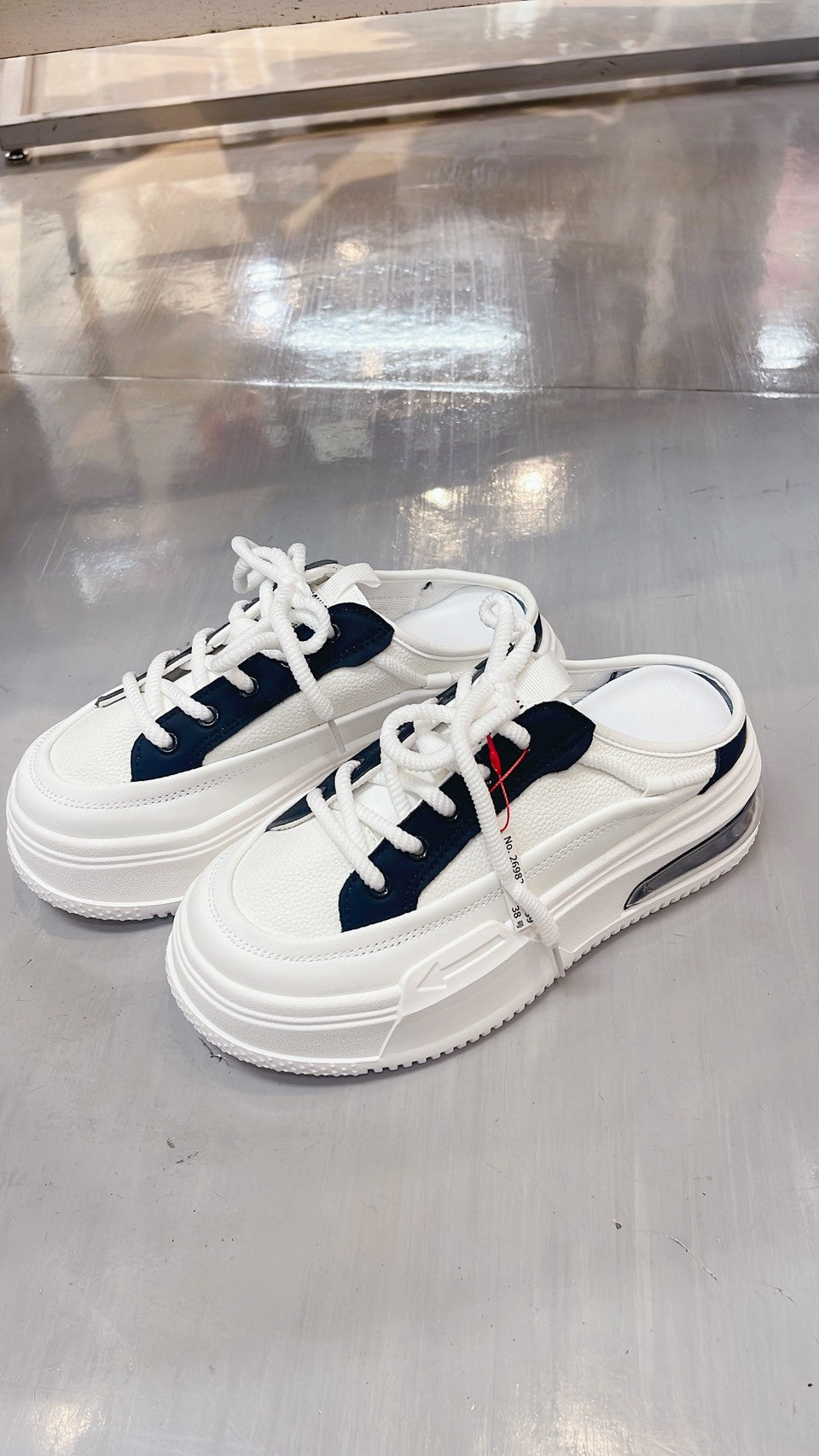 【PASSIONE】厚底ミュールスニーカー/26982