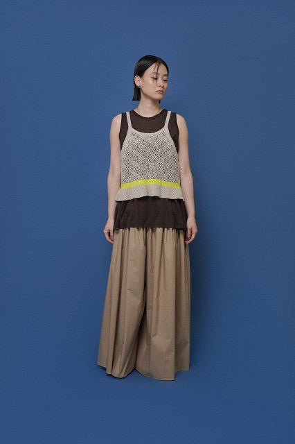 【CYAN TOKYO】ラインピーコックニットキャミ/601460