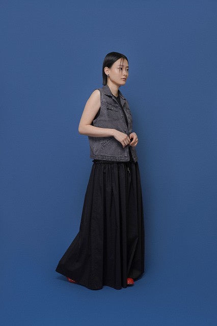 【CYAN TOKYO】フリルギャザーバギー/601456