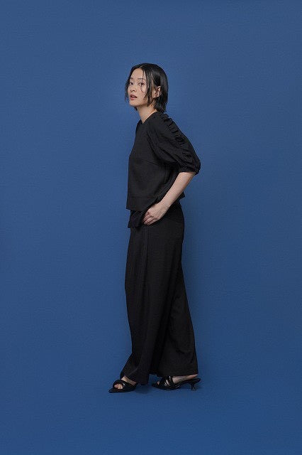 【CYAN TOKYO】Wタックストレッチワイド/601476