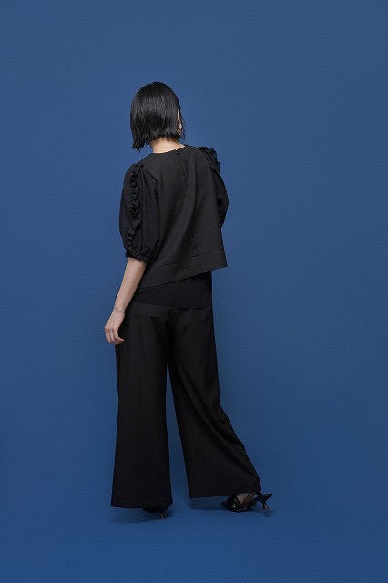 【CYAN TOKYO】Wタックストレッチワイド/601476