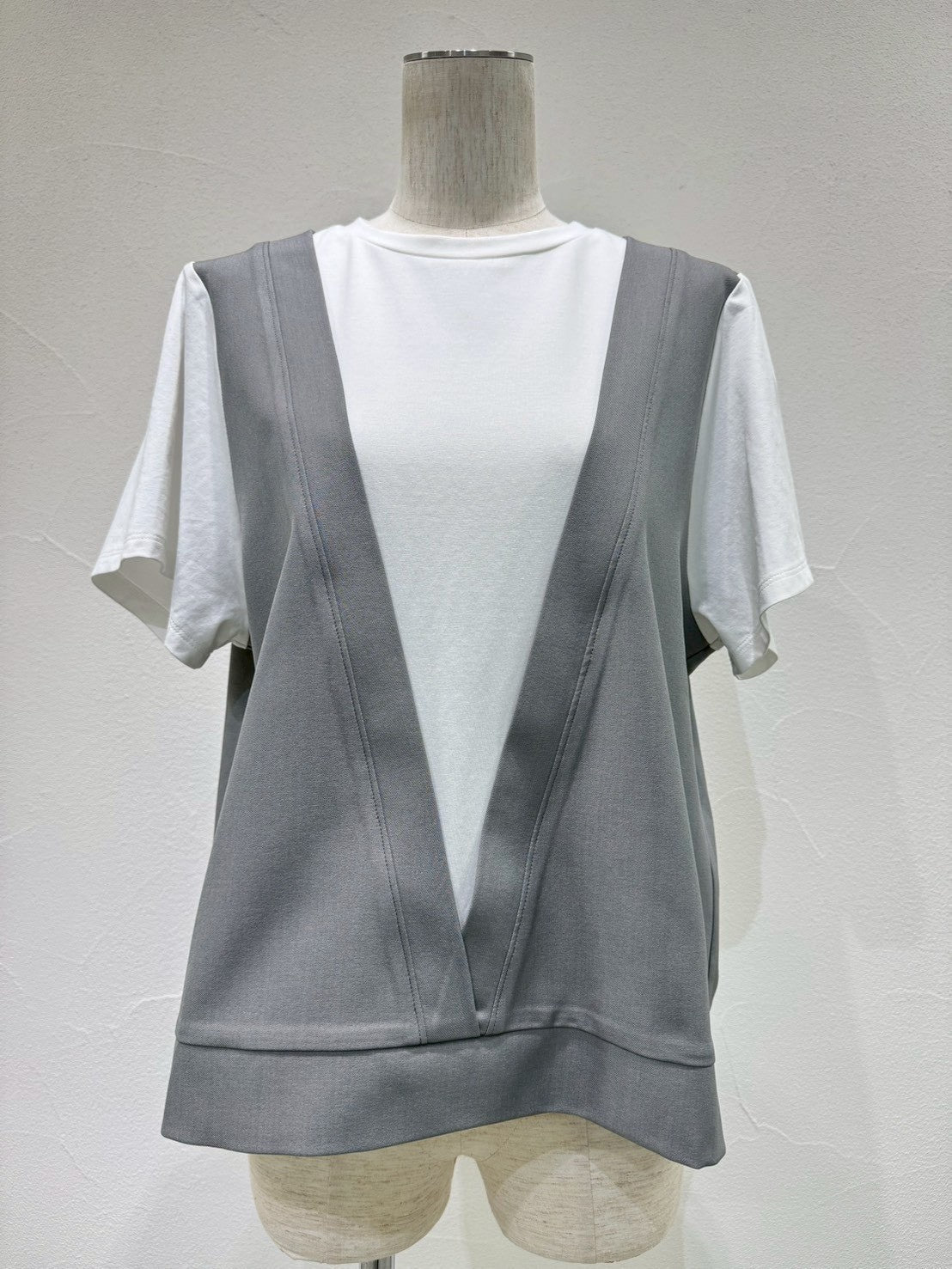 【CYAN TOKYO】レイヤーライクコンビトップス/601475