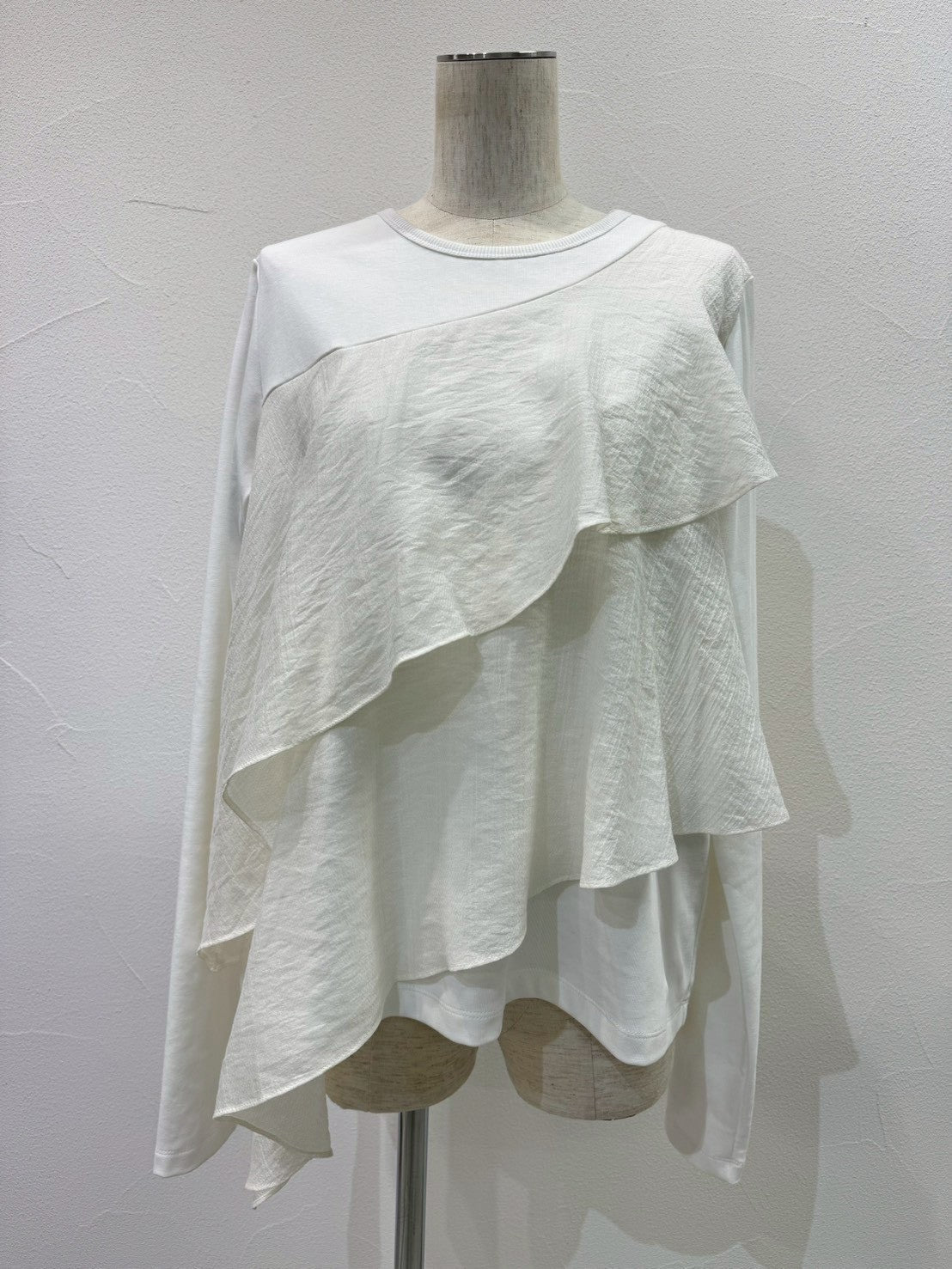 【CYAN TOKYO】アシメフリルコンビトップス/604486
