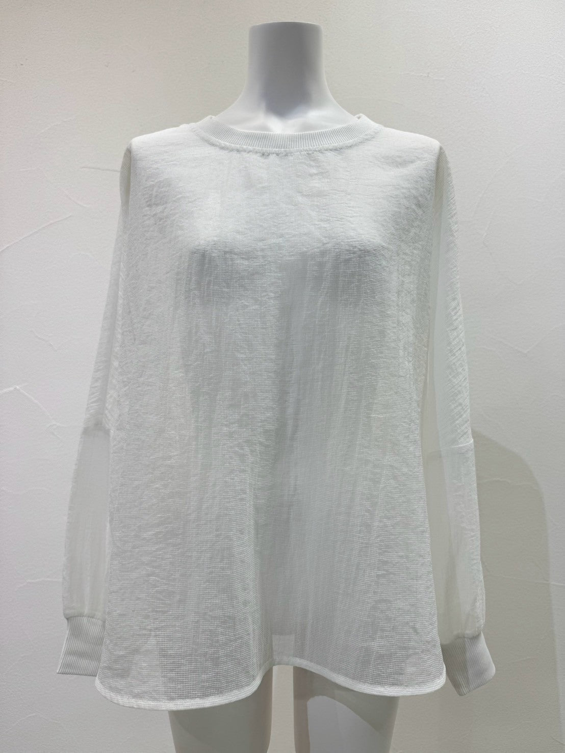 【CYAN TOKYO】シアーリップルリブトップス/710564
