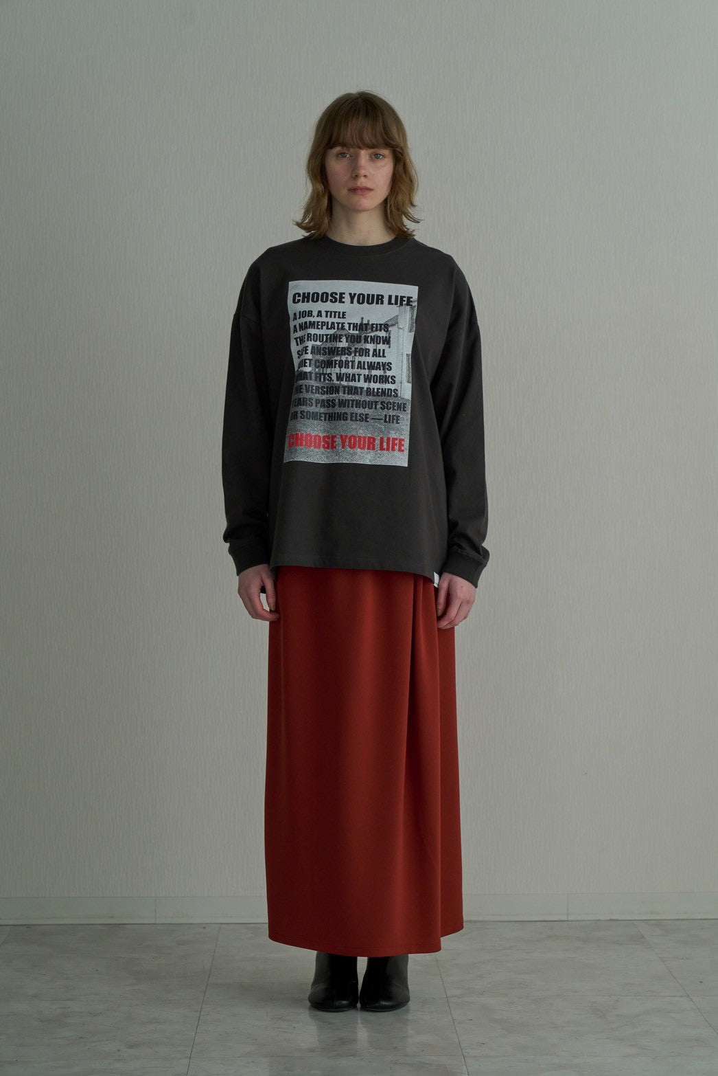 【Ordinary】"CHOOSE YOUR LIFE"LS T/BO26-631T