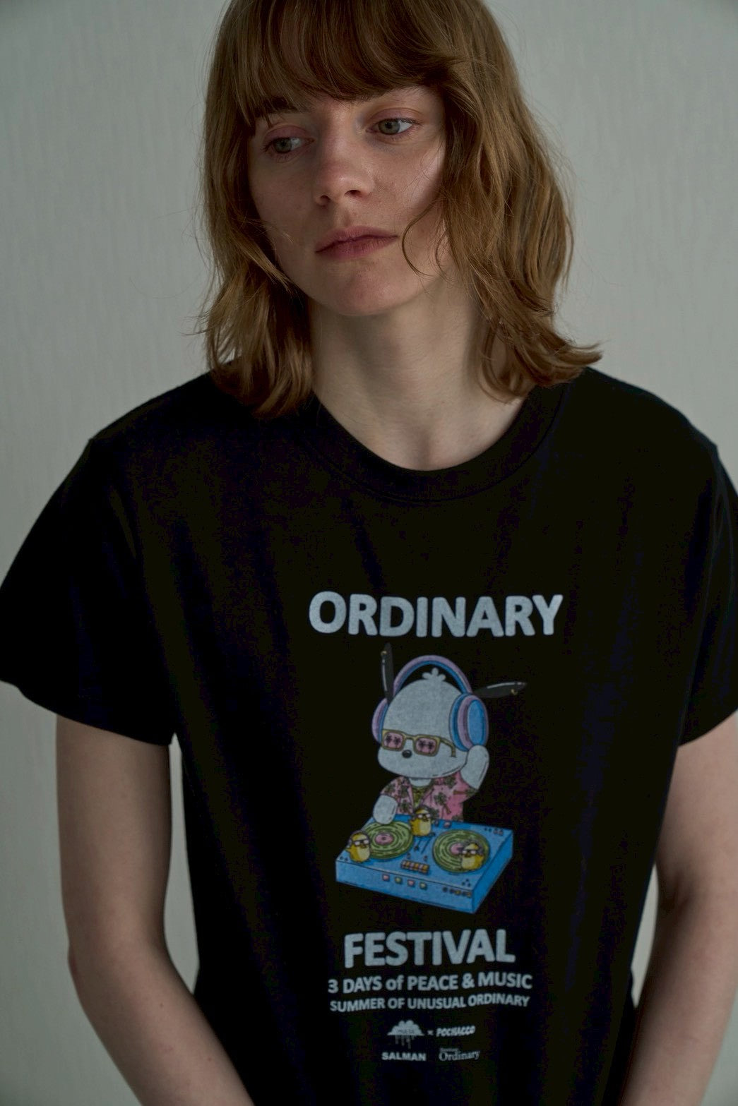 【Ordinary】Ordinaryミーツスリーアーティストコラボレーションズ ポチャッコTシャツキッズ/BO26-538T