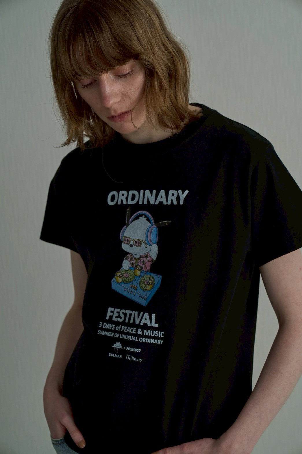 【Ordinary】Ordinaryミーツスリーアーティストコラボレーションズ ポチャッコTシャツキッズ/BO26-538T