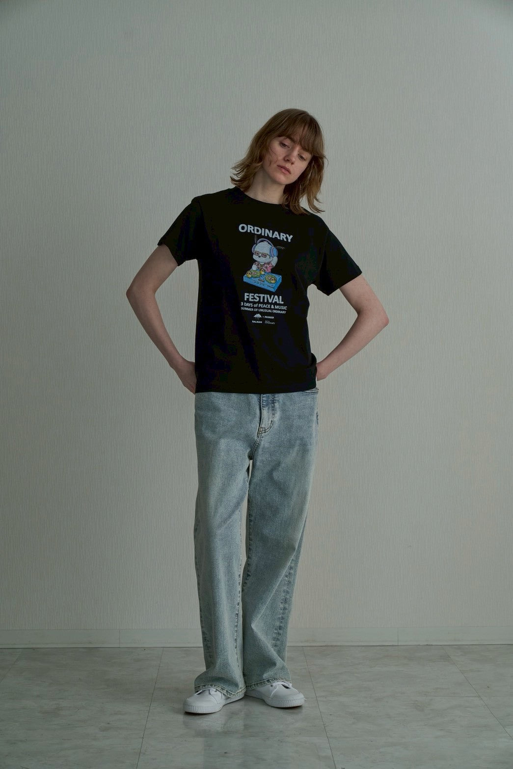 【Ordinary】Ordinaryミーツスリーアーティストコラボレーションズ ポチャッコTシャツ/BO26-537T