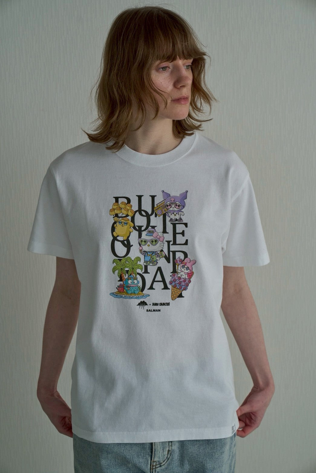 【Ordinary】Ordinaryミーツスリーアーティストコラボレーションズ ランダムタイポTシャツ/BO26-541T