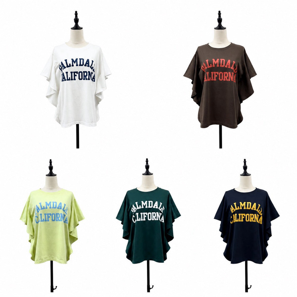 【siro de labonte】フレアスリーブTシャツ/R713226
