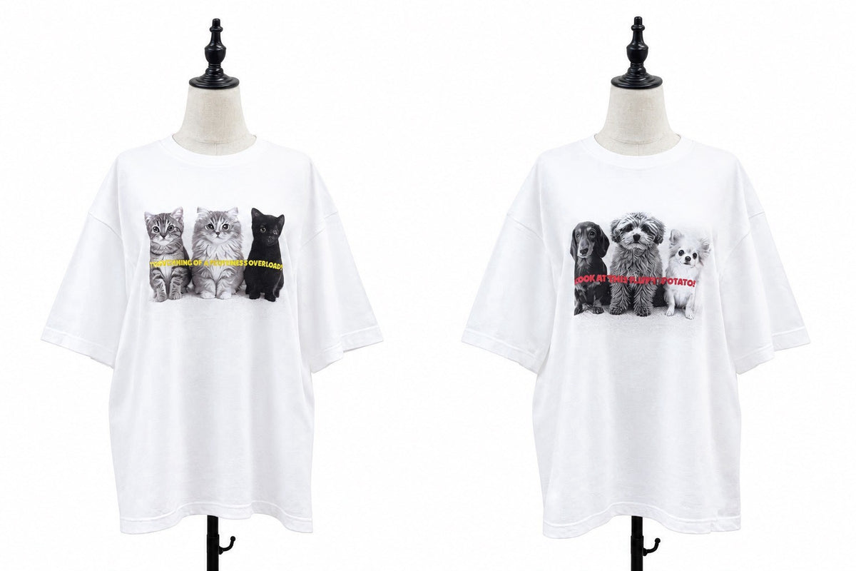 【siro de labonte】dog or cat?Tシャツ(ユニセックス)/R713227