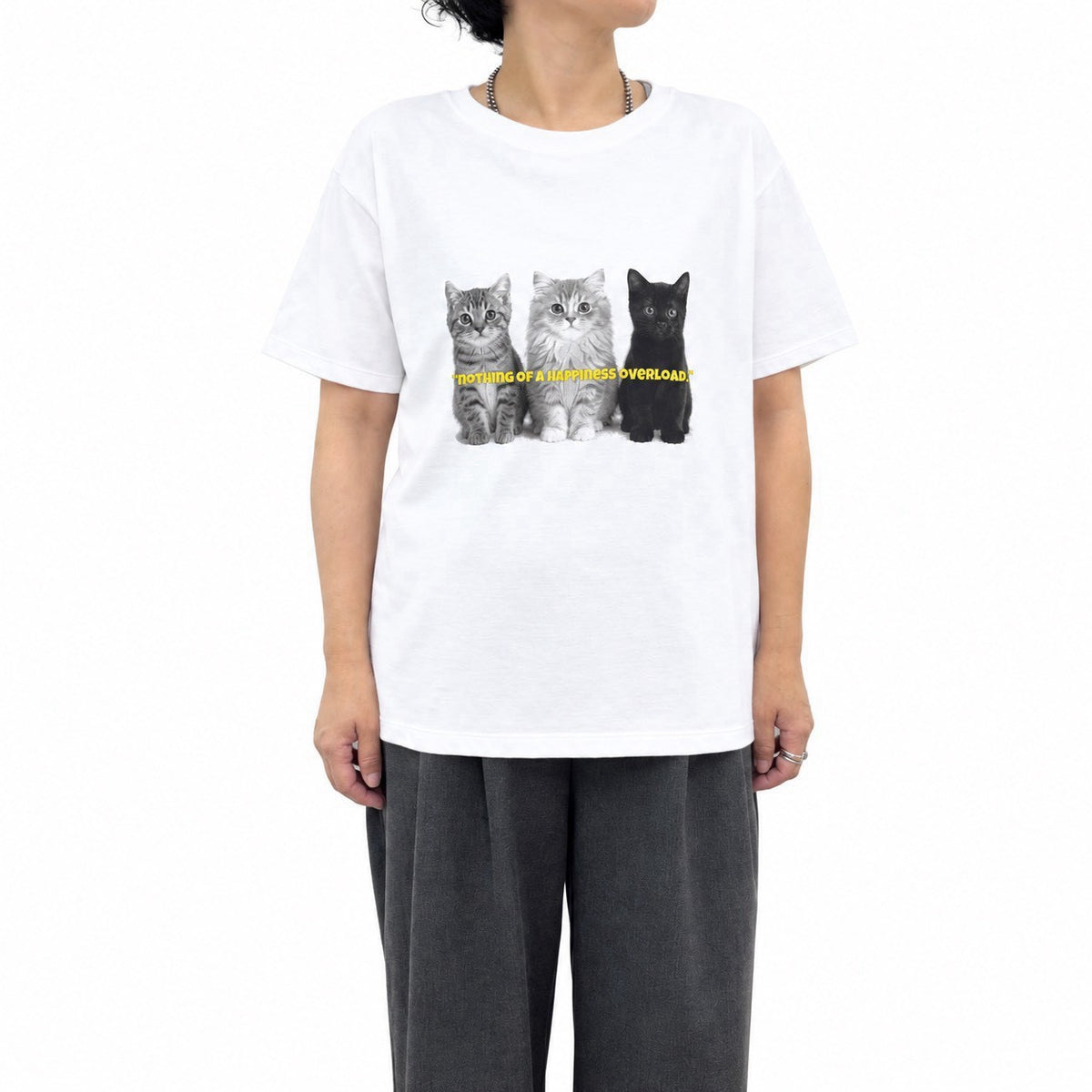 【siro de labonte】dog or cat?Tシャツ(レディースサイズ)/R713224