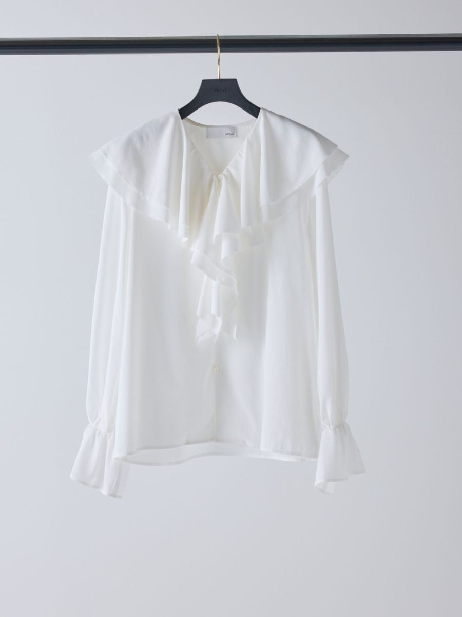 【Mewl】ラッフルブラウス/M254-13045