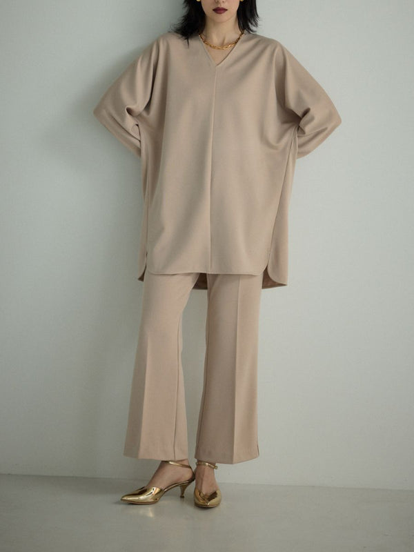 【Mewl】ジョーゼットドルマンチュニック/M254-13050