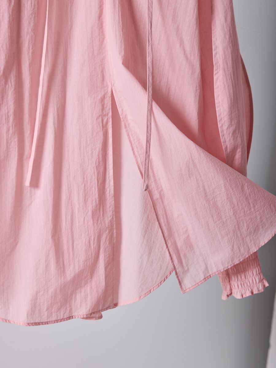 【Mewl】シャーリングカフスチュニックシャツ/M261-13006