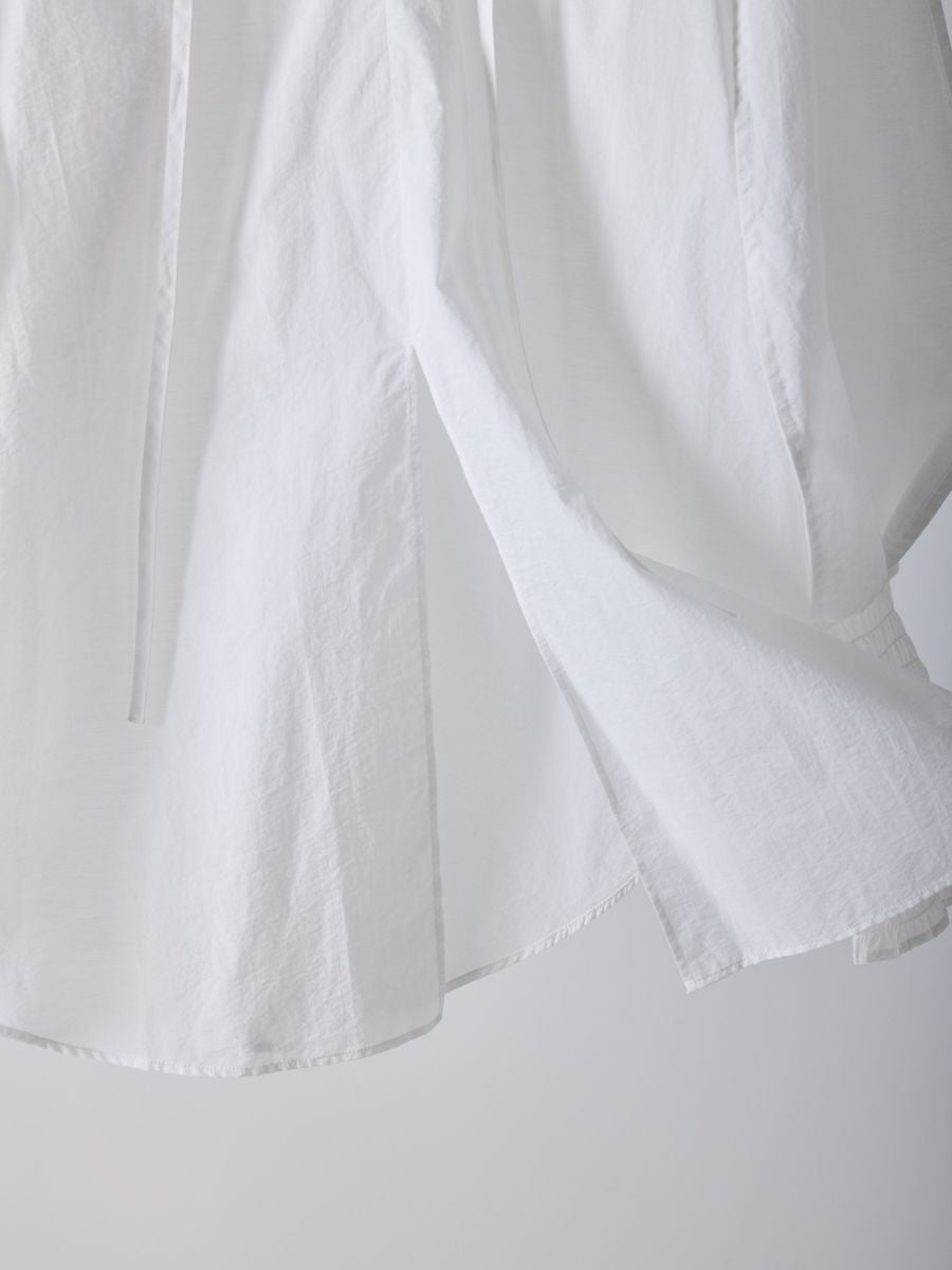 【Mewl】シャーリングカフスチュニックシャツ/M261-13006