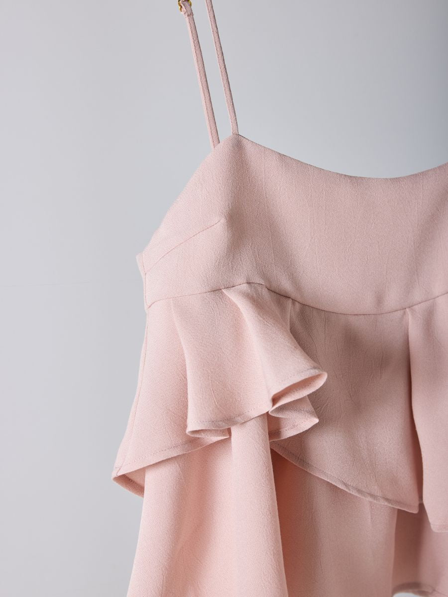 【Mewl】リネンライクキャミビスチェ/M261-13015