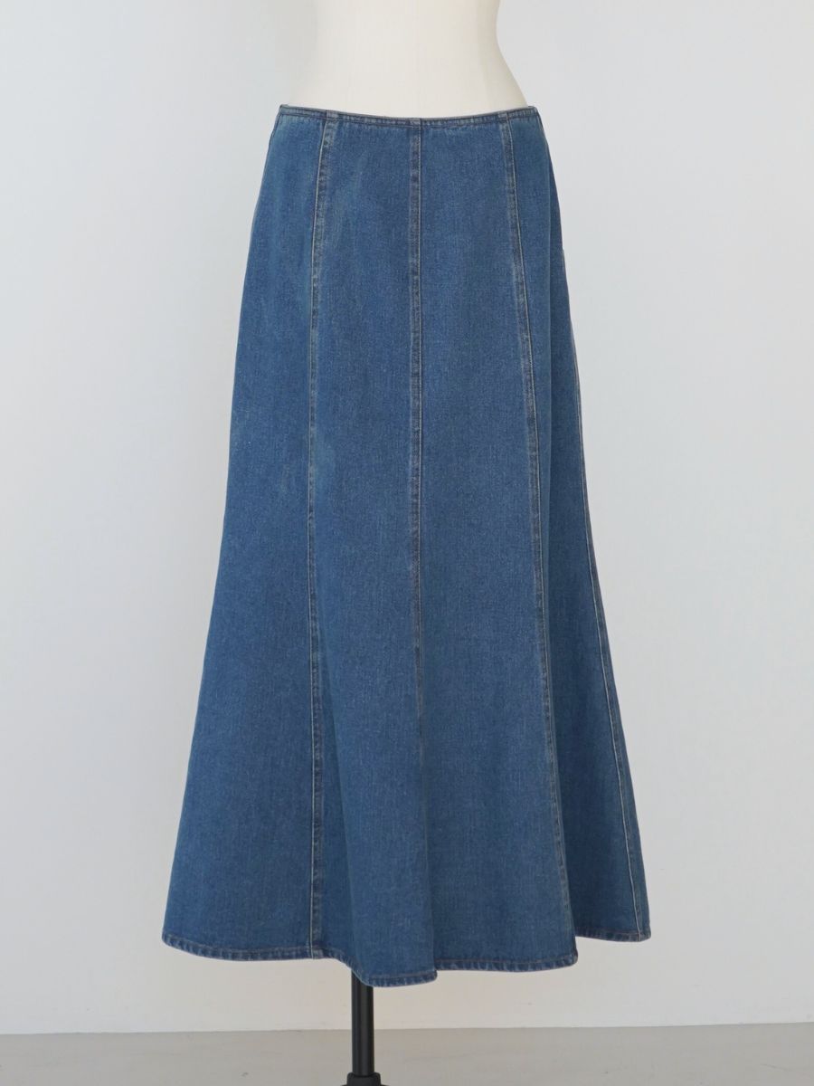 【Mewl】デニムマーメイドスカート/M261-23018