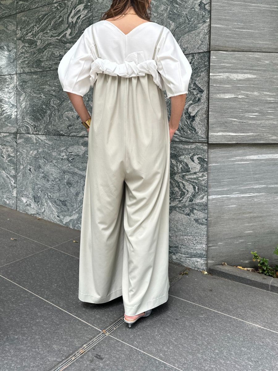 【Mewl】バブルフリルサロペット/M261-33007