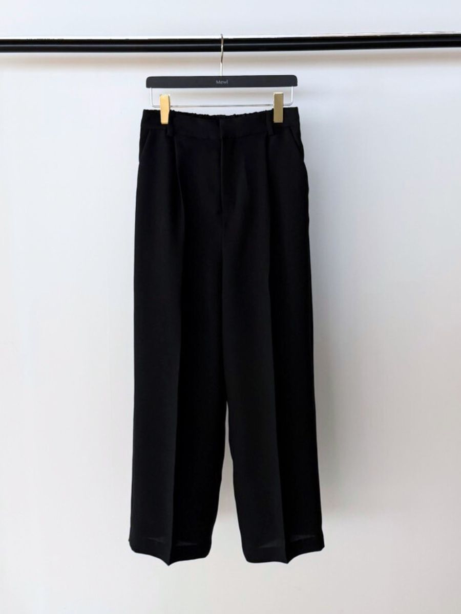 【Mewl】リネンライクストレートパンツ/M261-33016