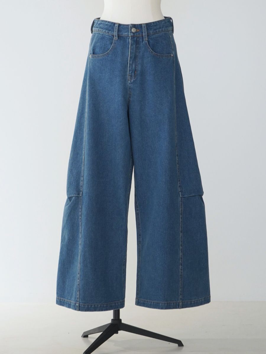 【Mewl】スーパーワイドデニム/M261-33017