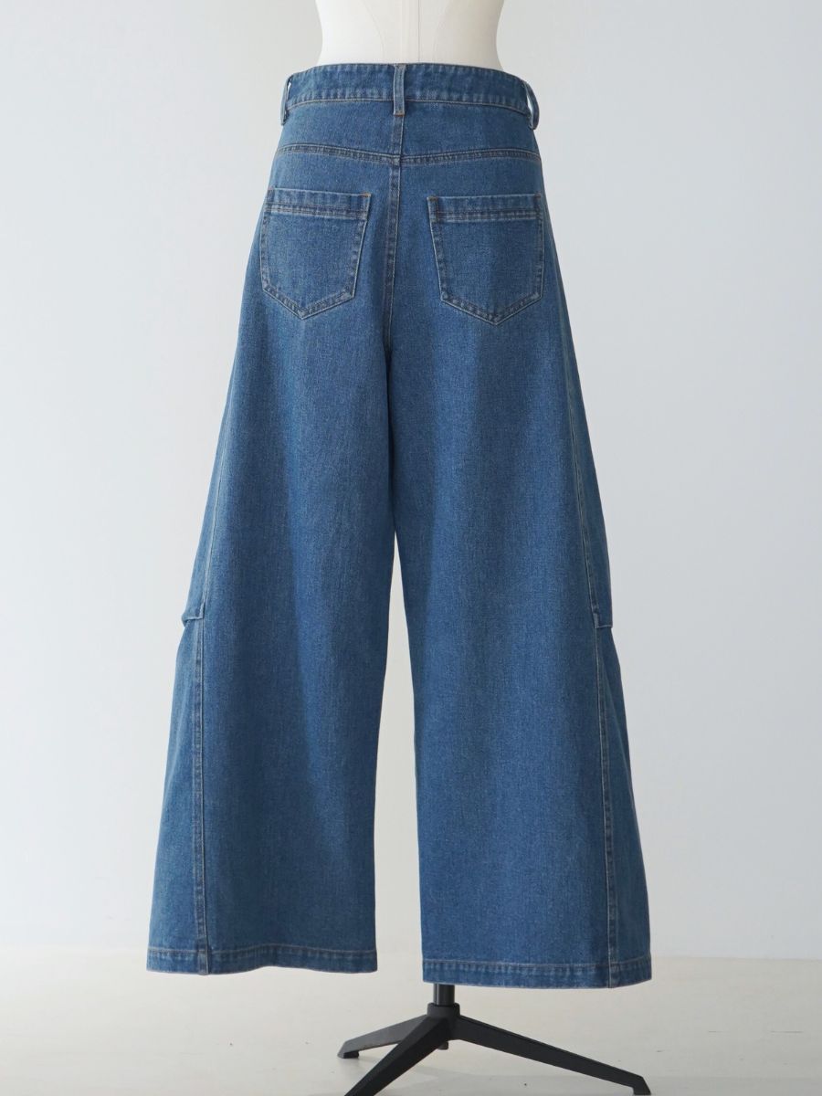 【Mewl】スーパーワイドデニム/M261-33017