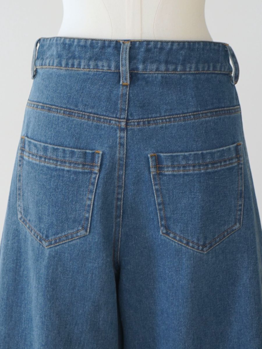 【Mewl】スーパーワイドデニム/M261-33017