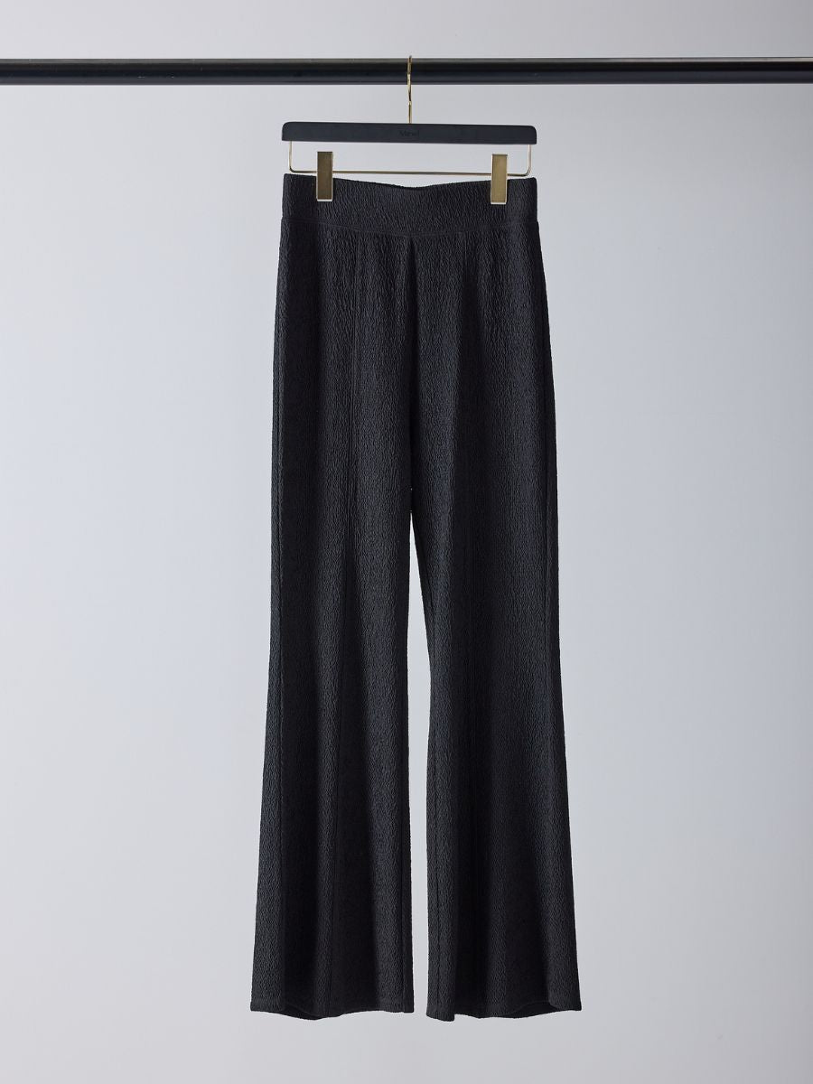 【Mewl】ふくれジャガードフレアパンツ/M261-33020