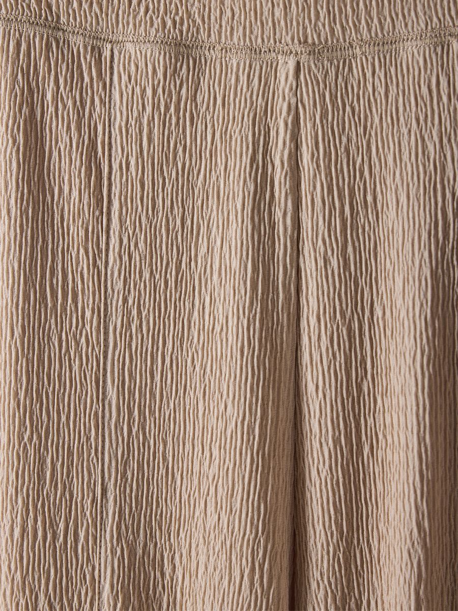 【Mewl】ふくれジャガードフレアパンツ/M261-33020