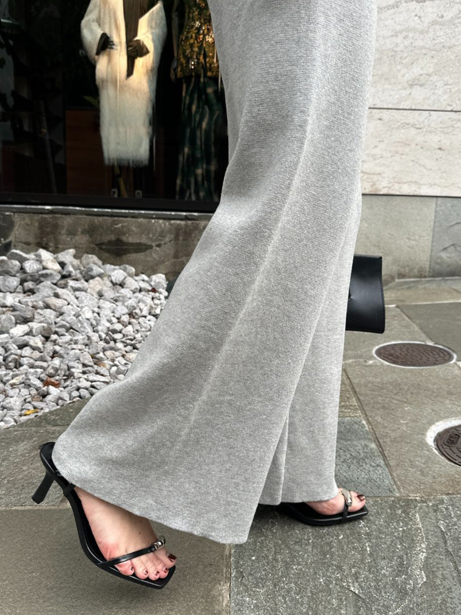 【Mewl】スウェットライクニットパンツ/M261-33026