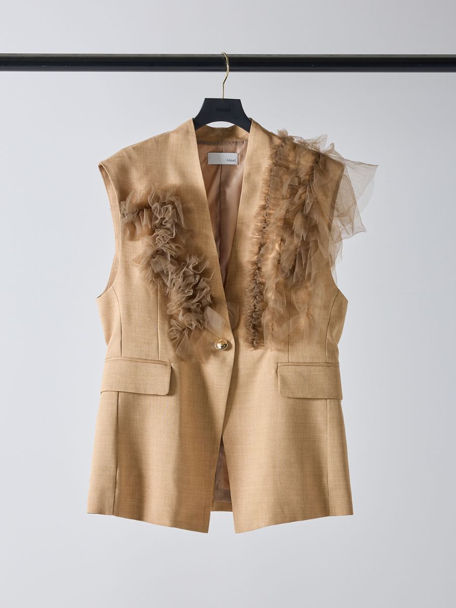 【Mewl】チュールフリルベスト/M261-43001