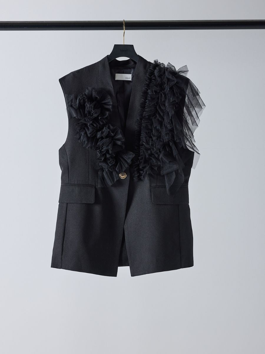 【Mewl】チュールフリルベスト/M261-43001