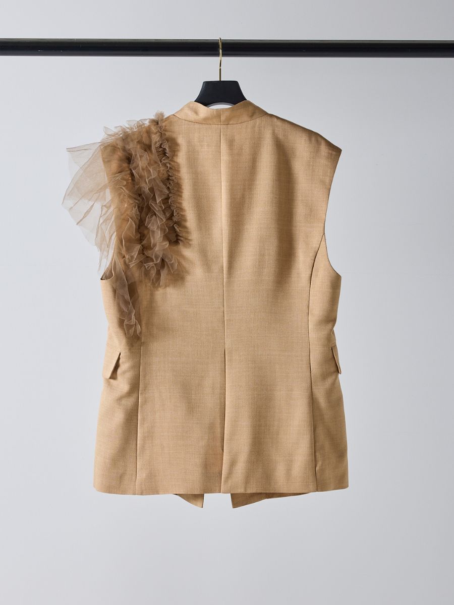 【Mewl】チュールフリルベスト/M261-43001