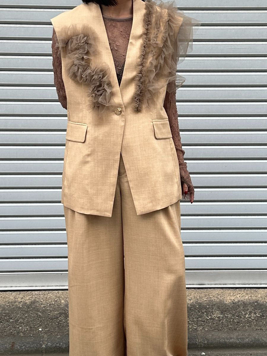 【Mewl】チュールフリルベスト/M261-43001