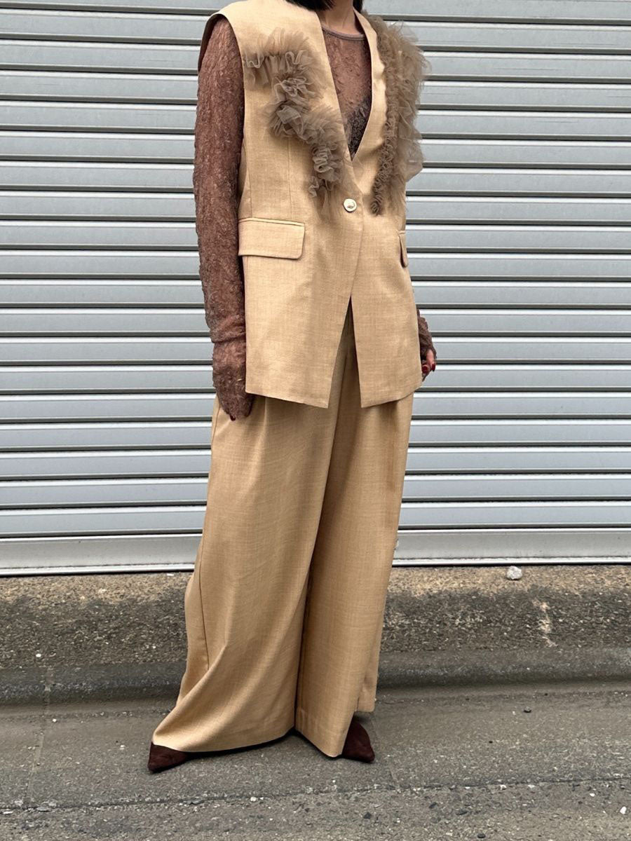 【Mewl】チュールフリルベスト/M261-43001