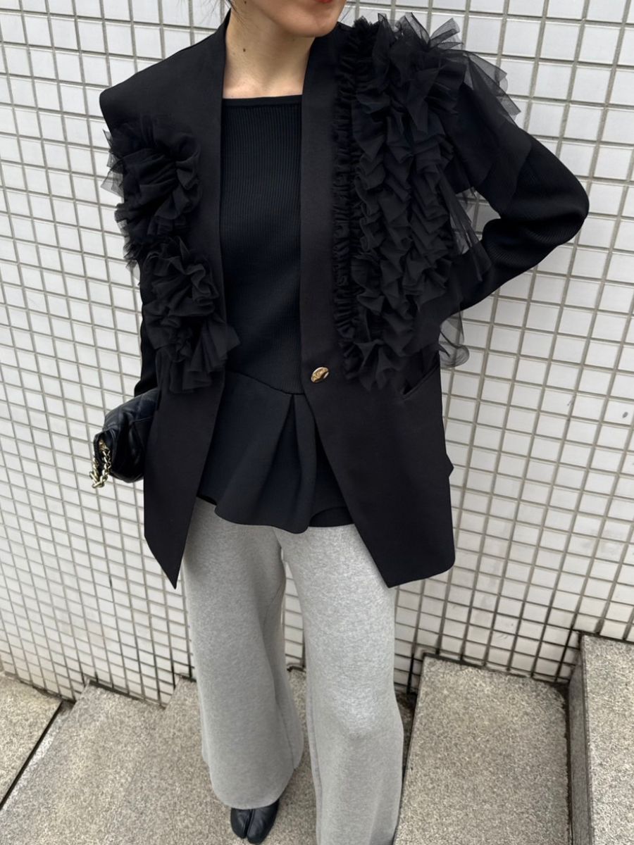 【Mewl】チュールフリルベスト/M261-43001