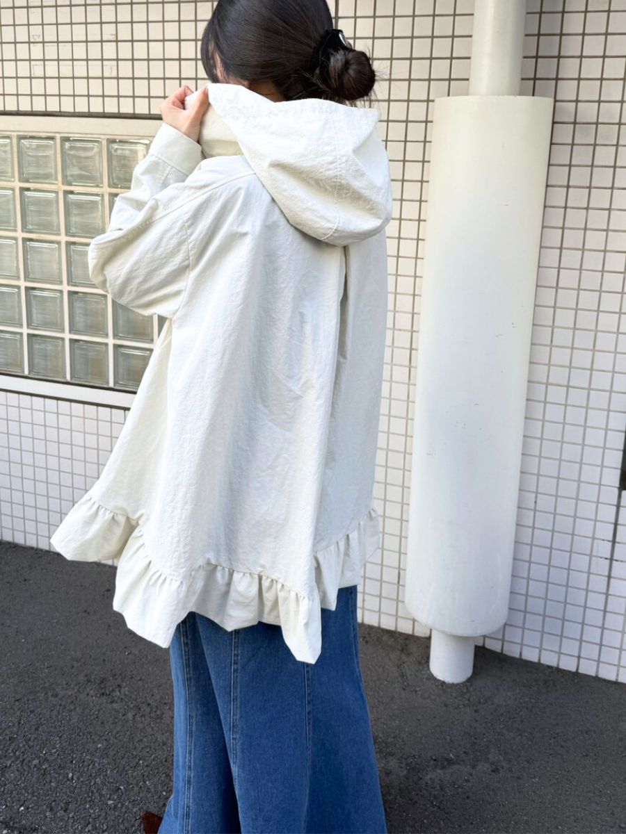 【Mewl】フリルマウンテンパーカー/M261-43012