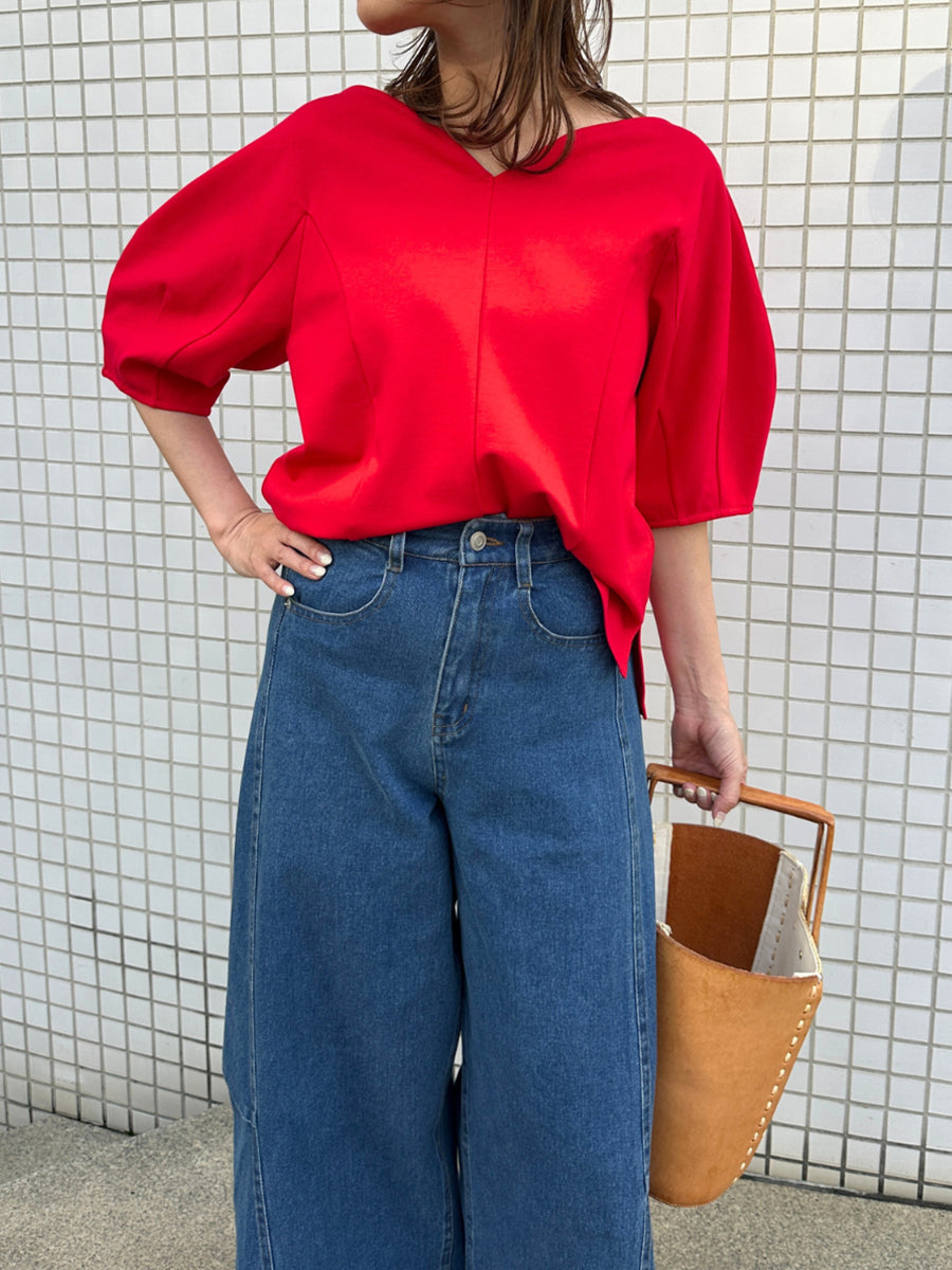 【Mewl】ハートカットポンチトップス/M261-83009