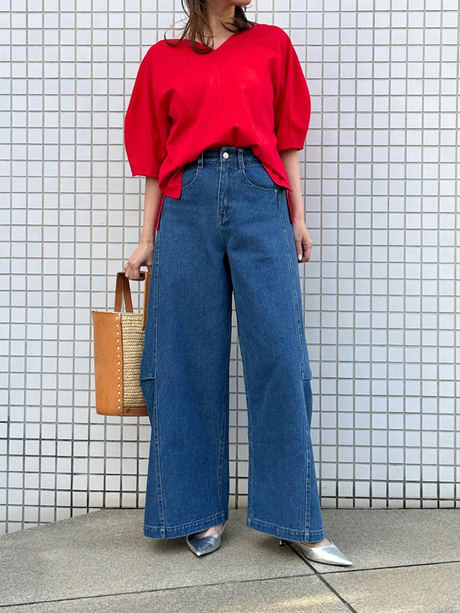 【Mewl】ハートカットポンチトップス/M261-83009