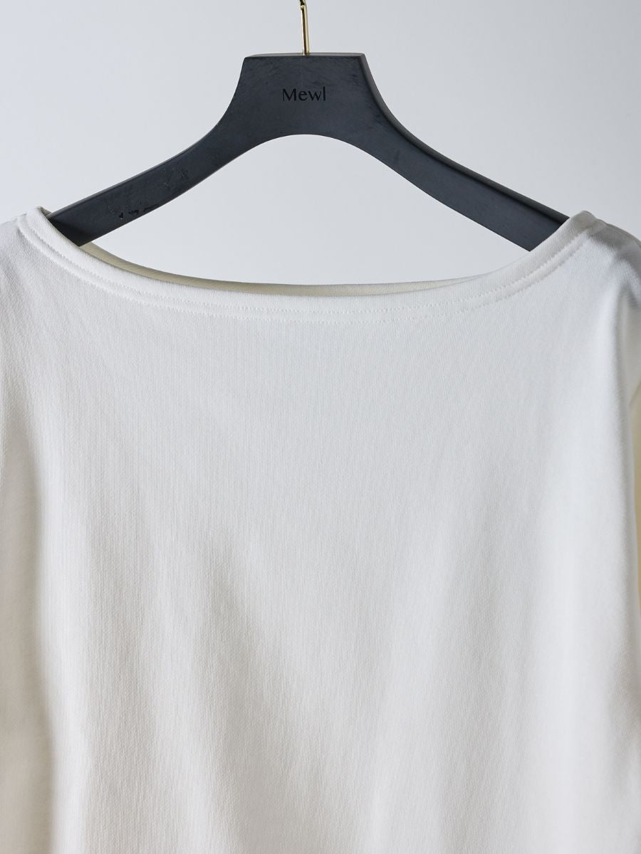 【Mewl】オフショルシャツスリーブスウェット/M261-83011