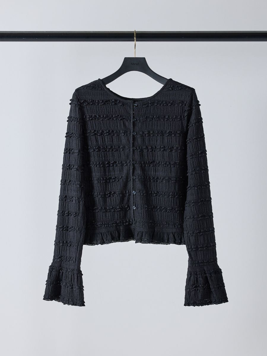 【Mewl】ミニフリル2WAYカーデ/M261-83022