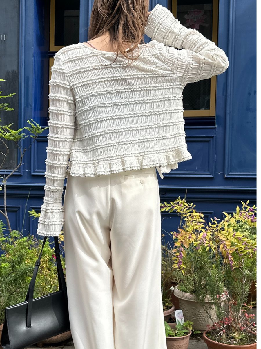 【Mewl】ミニフリル2WAYカーデ/M261-83022