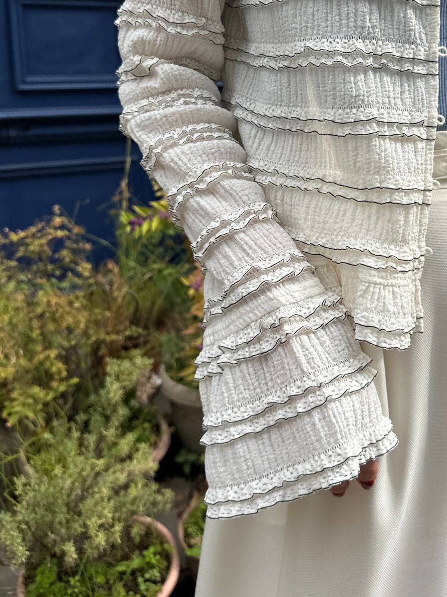 【Mewl】ミニフリル2WAYカーデ/M261-83022