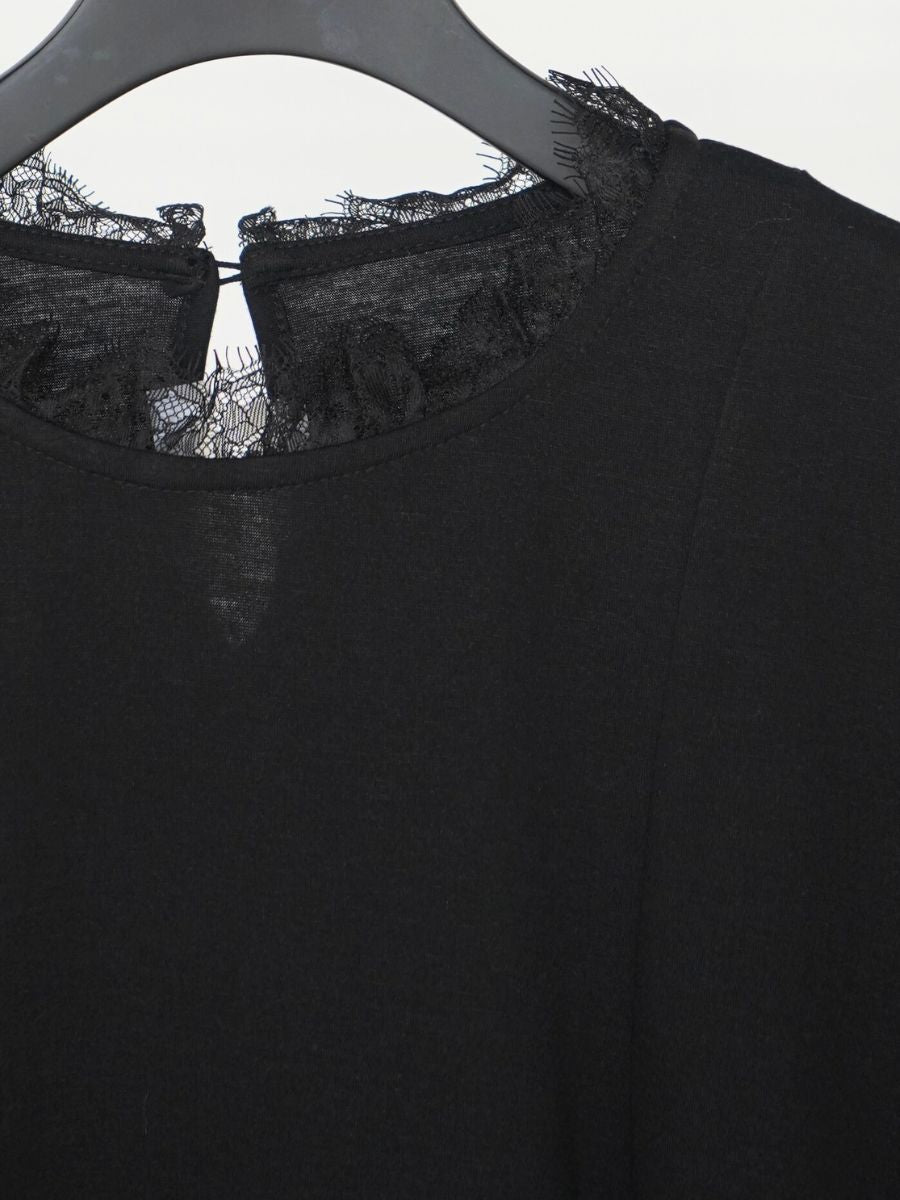 【Mewl】レースカラーフレアトップス/M261-83030