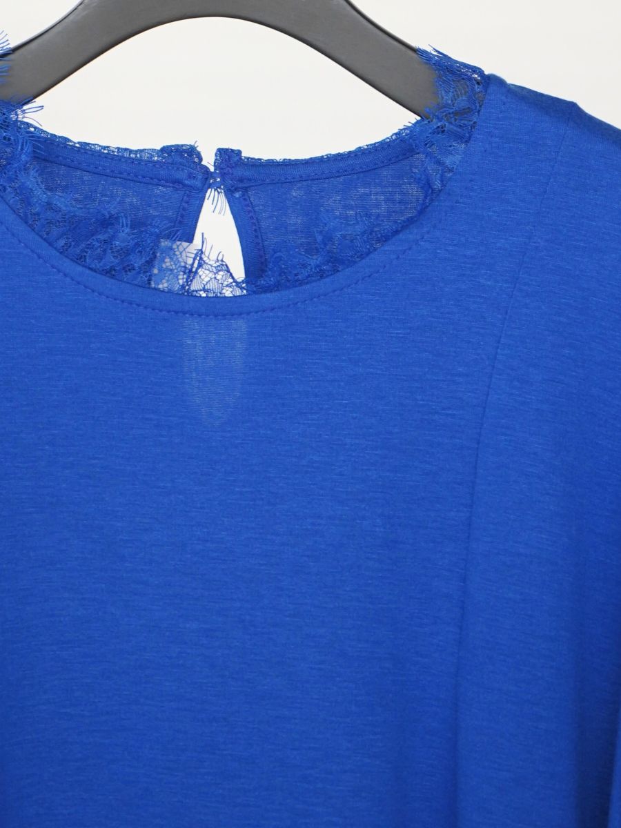 【Mewl】レースカラーフレアトップス/M261-83030