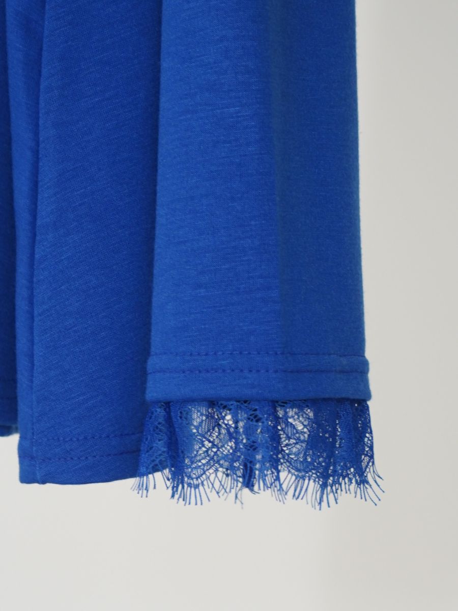 【Mewl】レースカラーフレアトップス/M261-83030