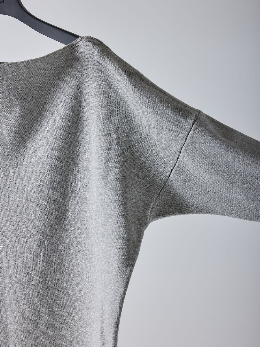 【Mewl】スウェットライクドルマンニット/M261-93025