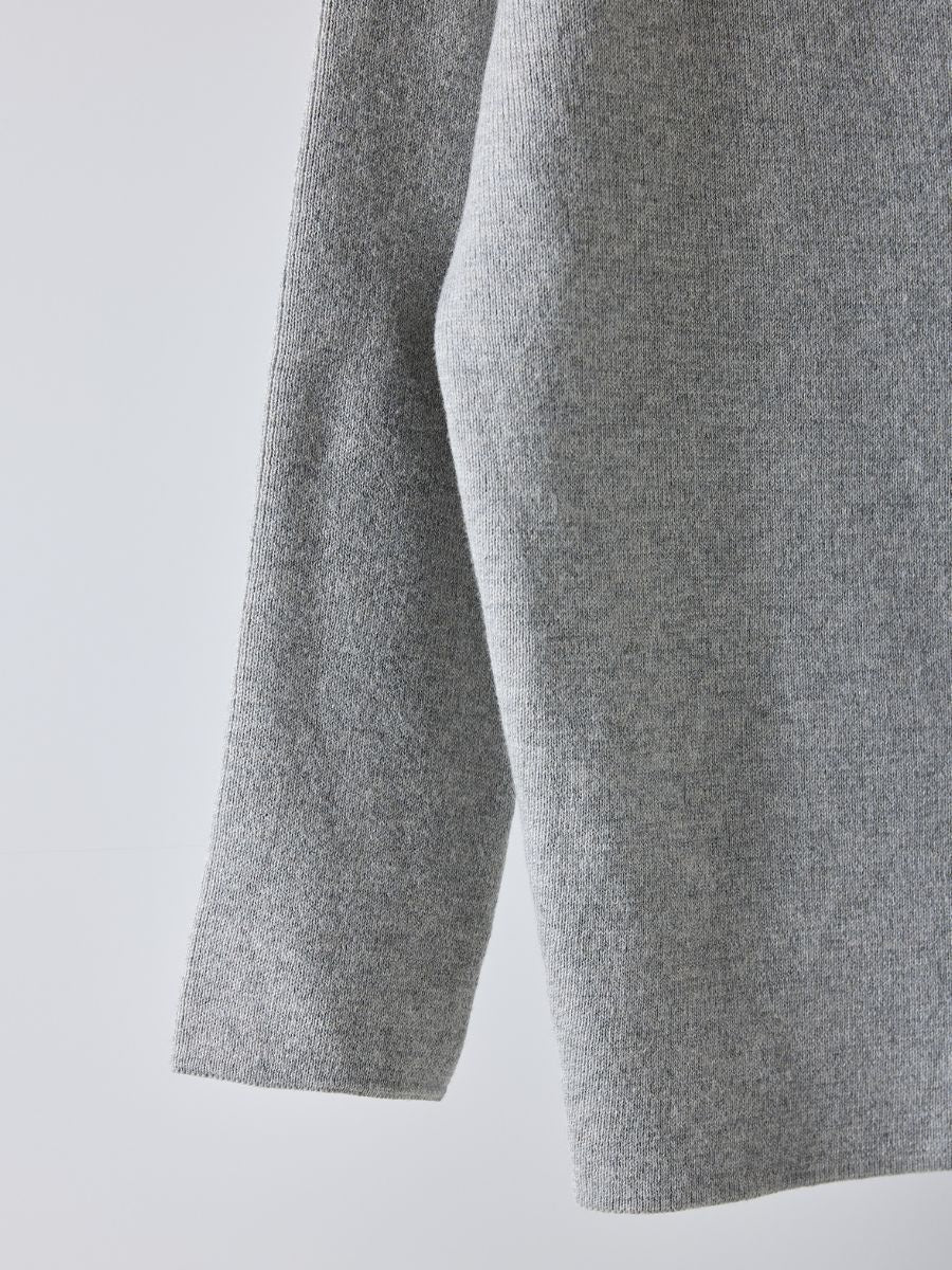 【Mewl】スウェットライクドルマンニット/M261-93025