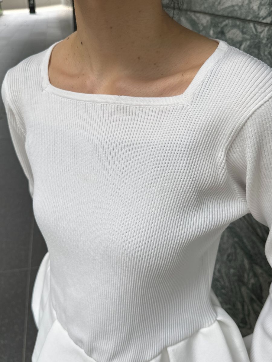 【Mewl】ペプラムニット/M261-97028