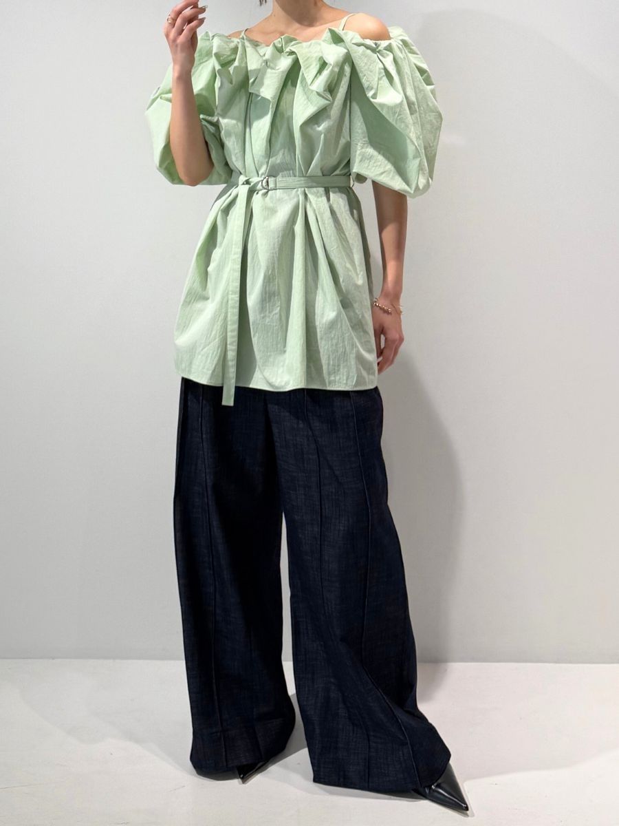 【Mewl】2WAYオフショルブラウス/M262-13055